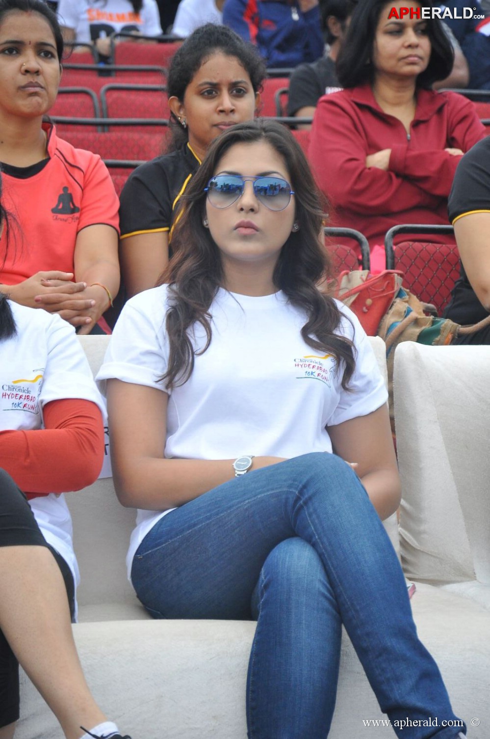 Celebs at 10 K Run Event