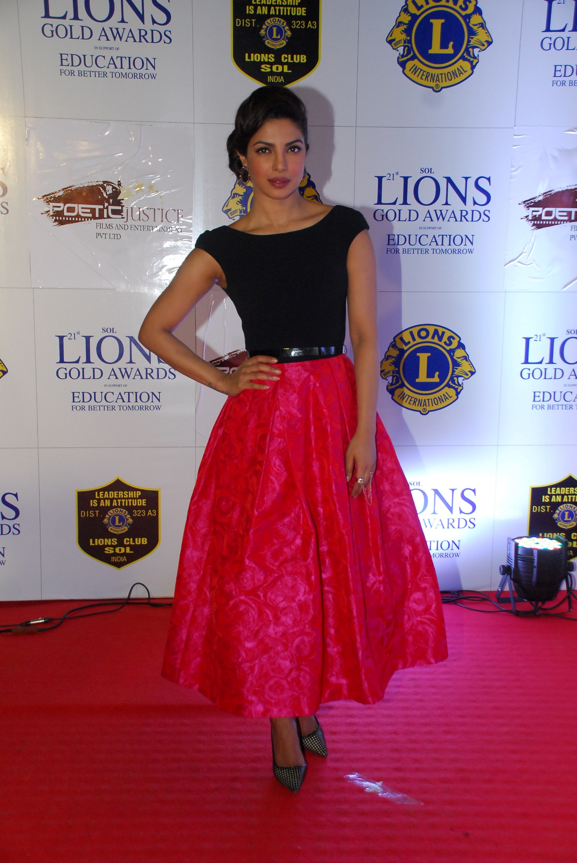 Celebs at 21st Lions Gold Awards 2015