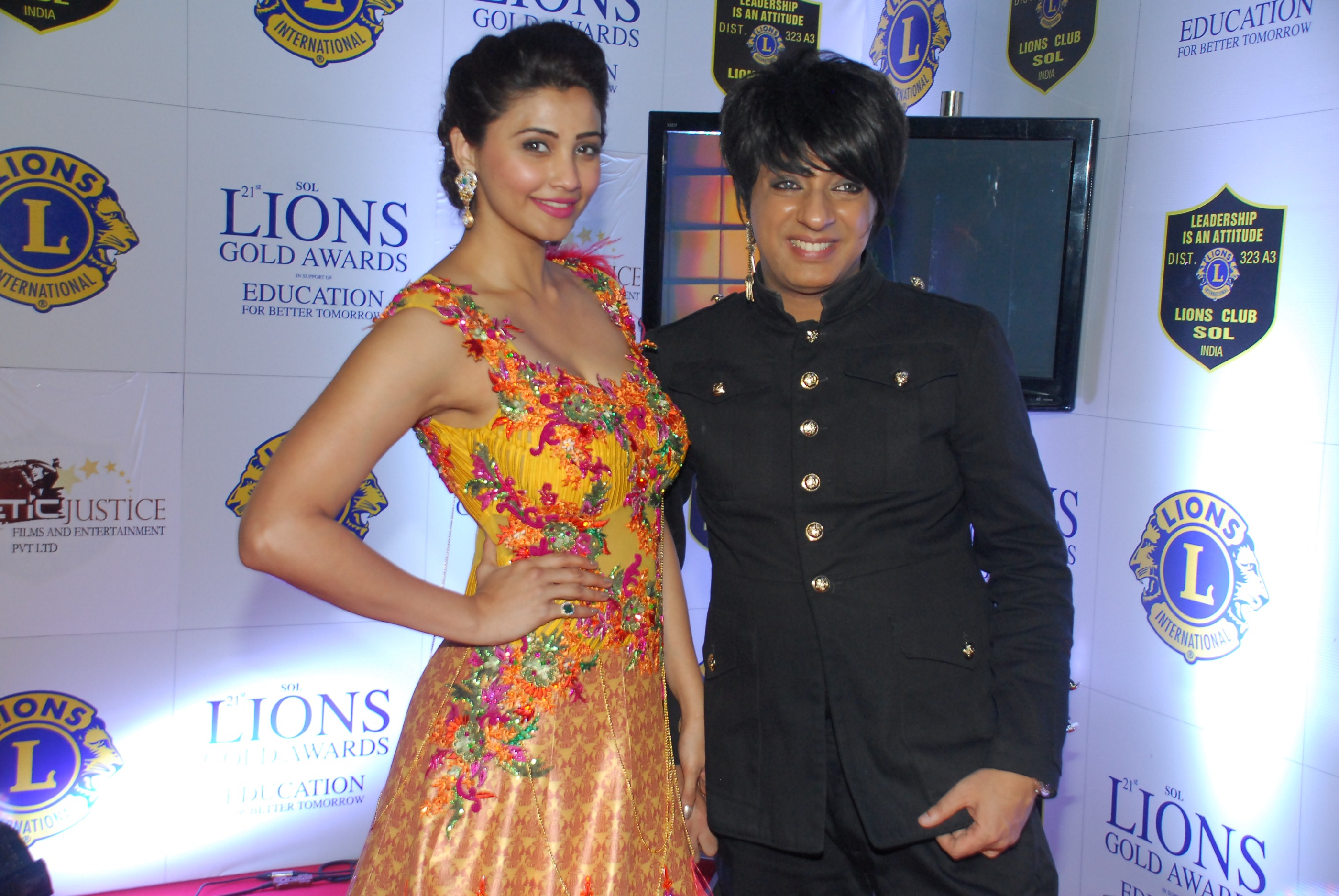 Celebs at 21st Lions Gold Awards 2015