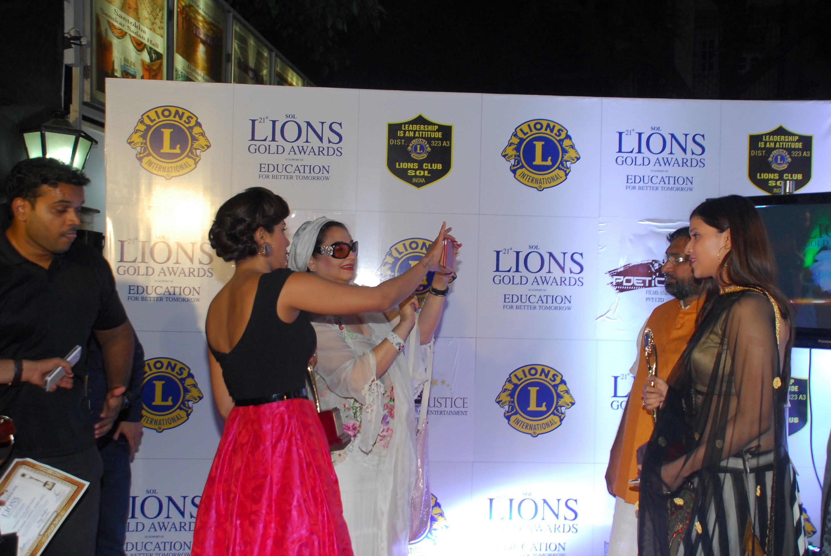 Celebs at 21st Lions Gold Awards 2015