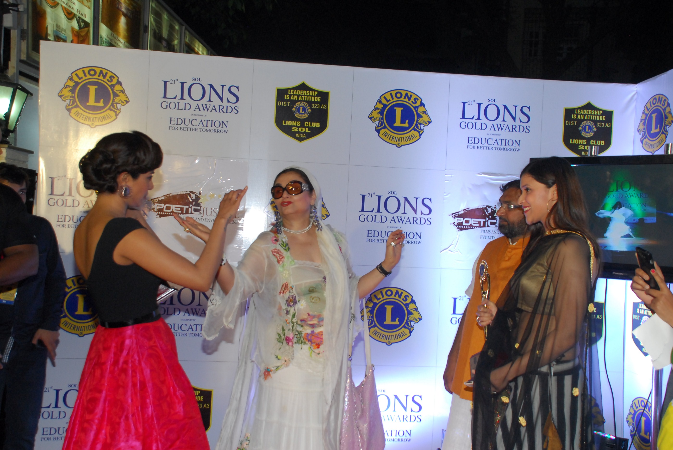 Celebs at 21st Lions Gold Awards 2015