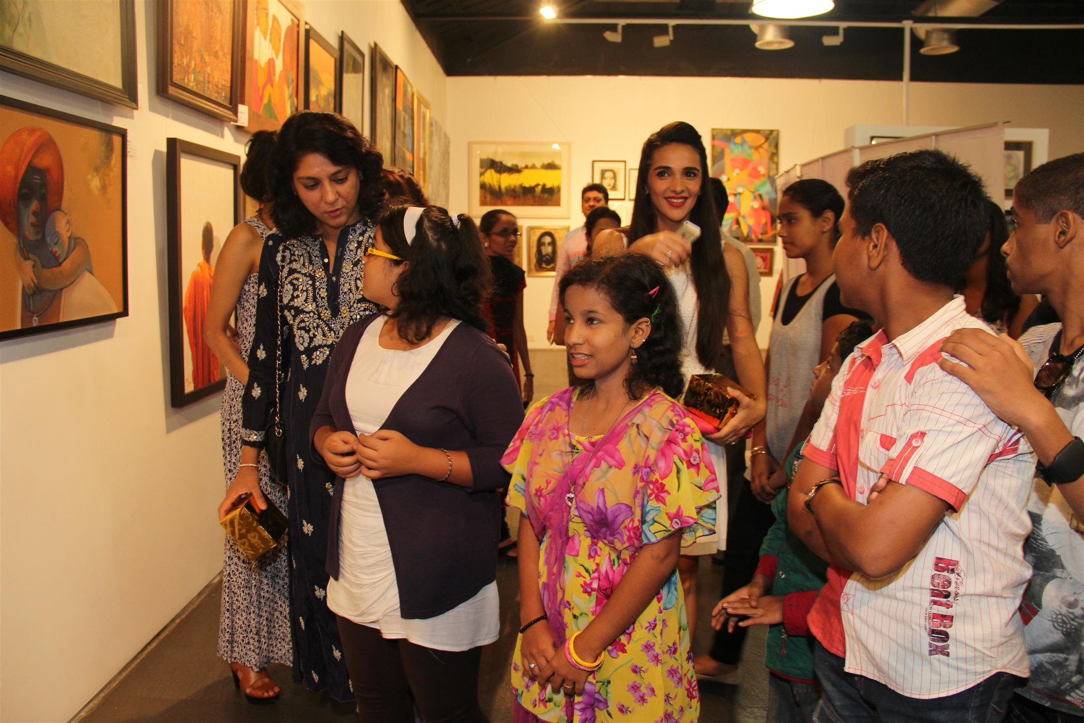 Celebs At Colours Of Life Art Exhibition Pics