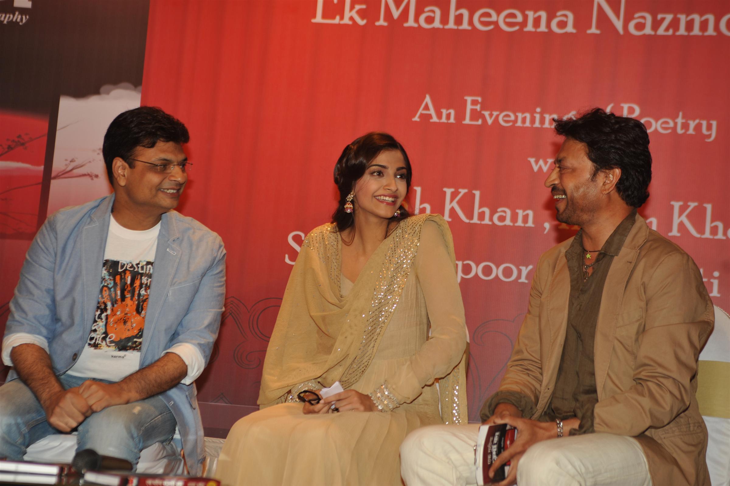 Celebs at Ek Maheena Nazmon Ka Book Launch