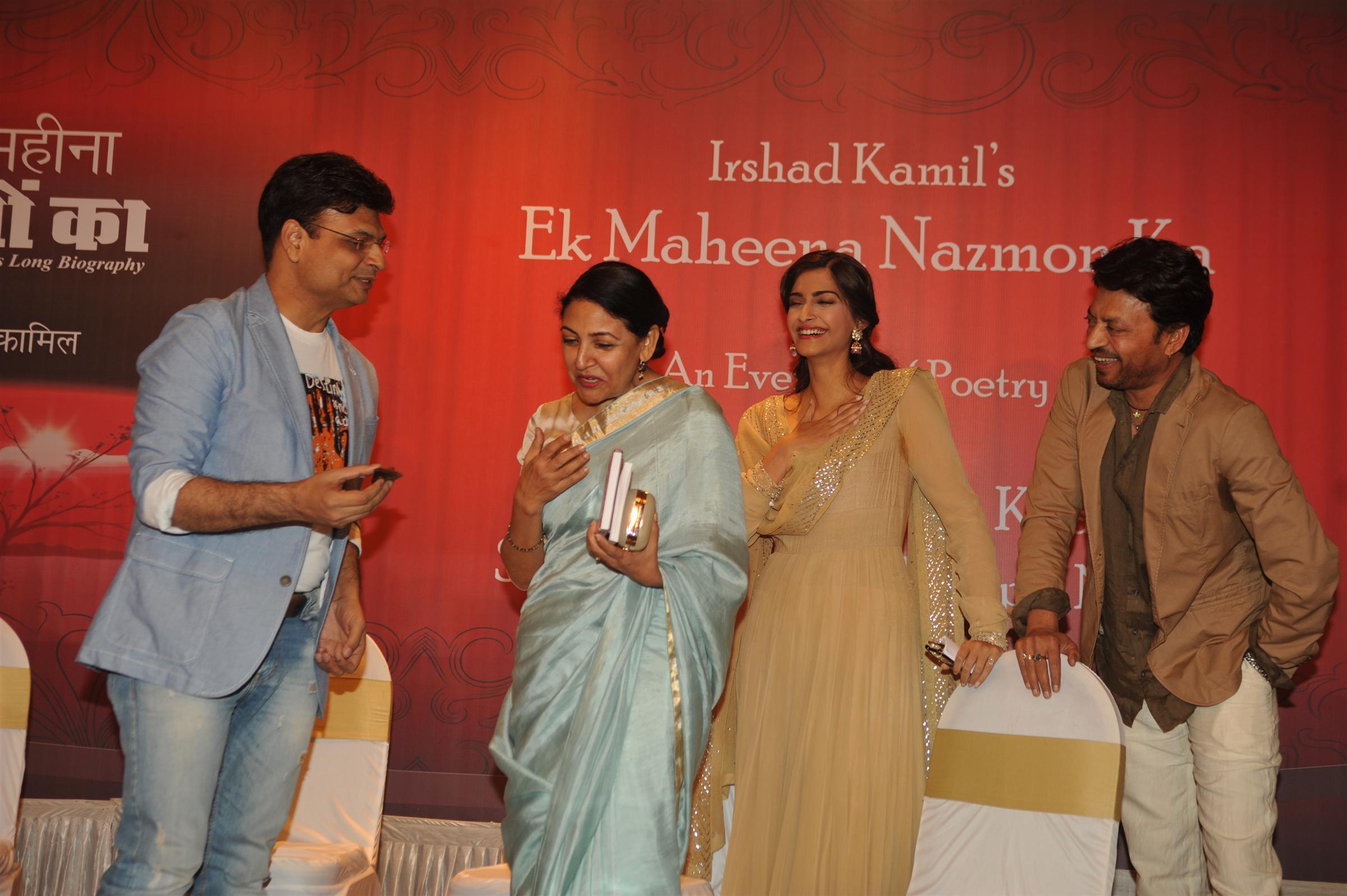 Celebs at Ek Maheena Nazmon Ka Book Launch