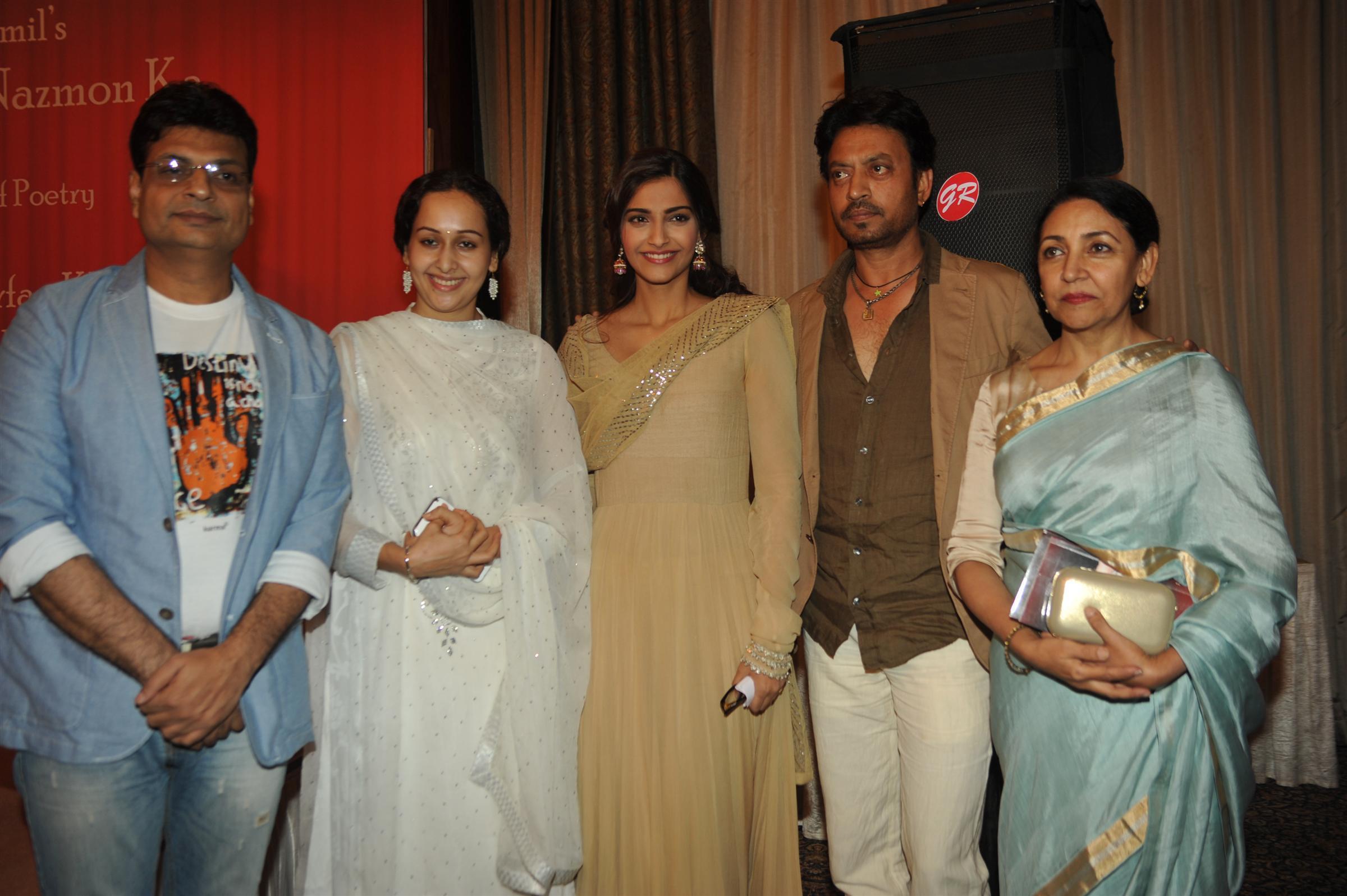 Celebs at Ek Maheena Nazmon Ka Book Launch