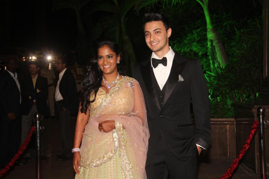 Celebs at Salman Khans Sister Arpita Wedding Reception