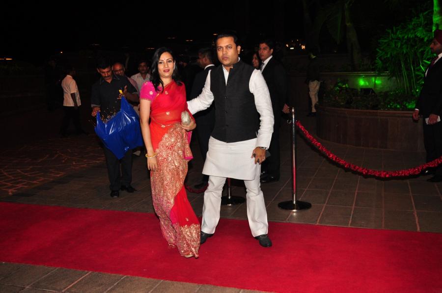 Celebs at Salman Khans Sister Arpita Wedding Reception