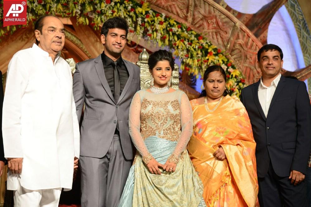 Dil Raju Daughter Wedding Reception Photos 1