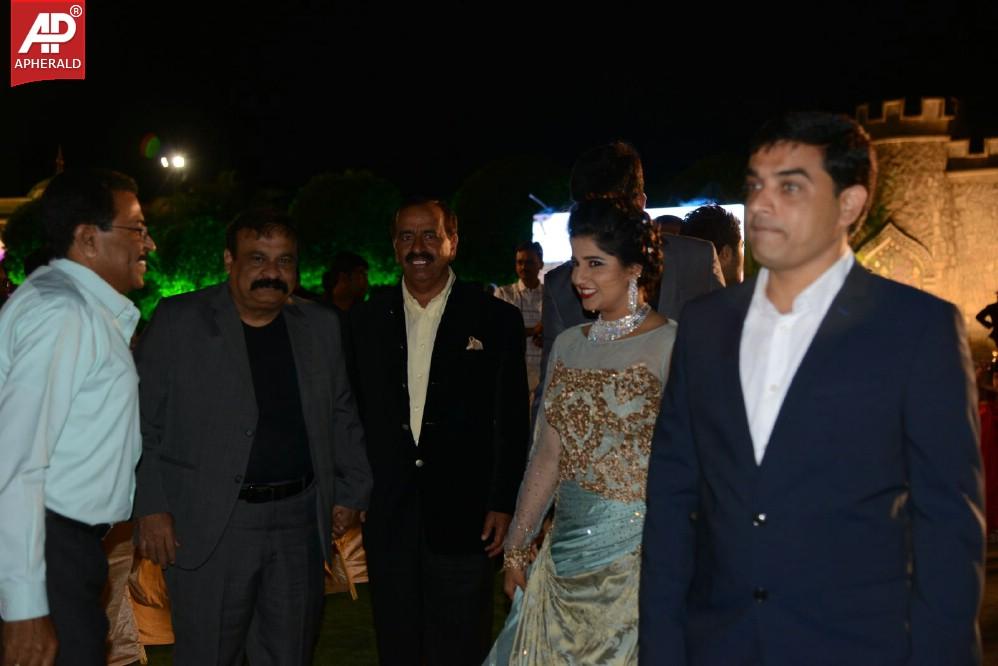 Dil Raju Daughter Wedding Reception Photos 1