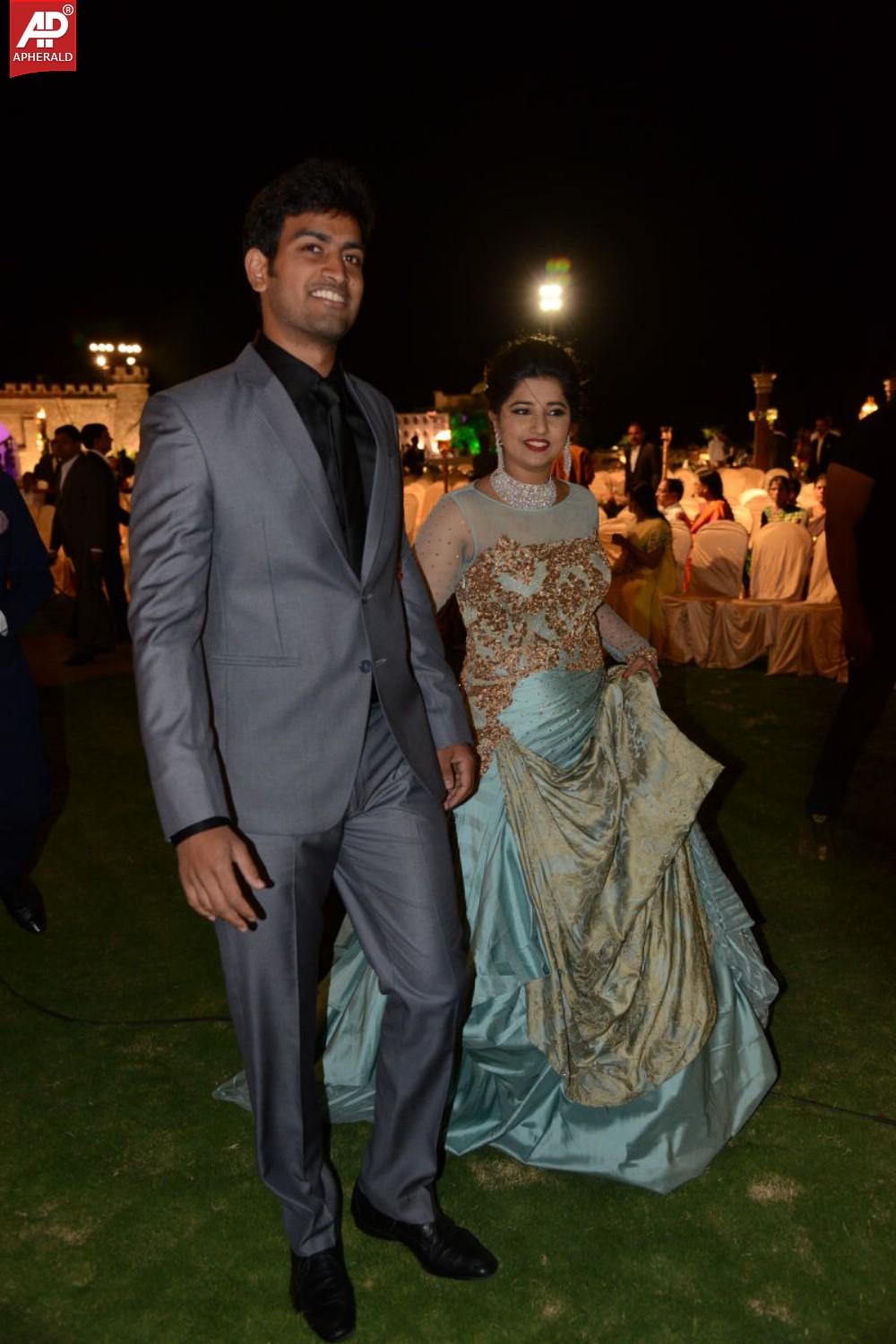 Dil Raju Daughter Wedding Reception Photos 1