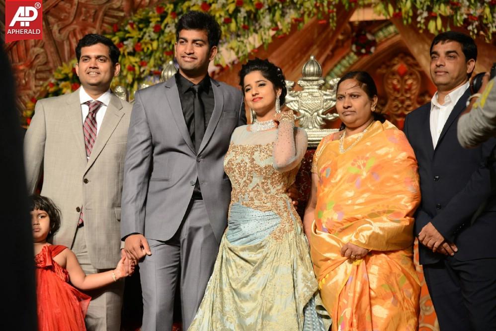 Dil Raju Daughter Wedding Reception Photos 1