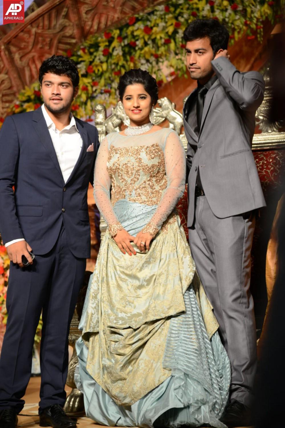 Dil Raju Daughter Wedding Reception Photos 1