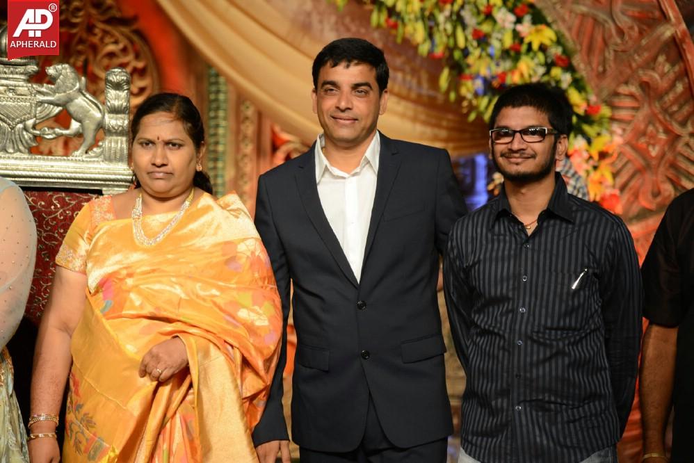 Dil Raju Daughter Wedding Reception Photos 1