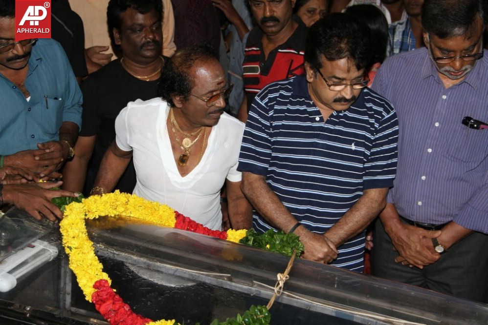 Director Balu Mahendra Condolence Photos