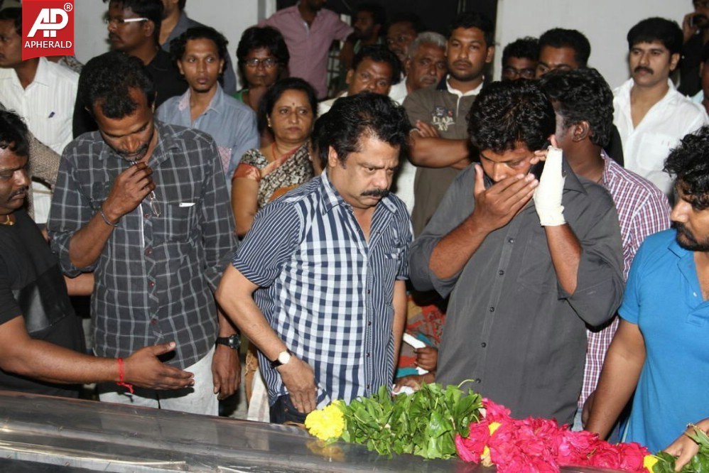 Director Balu Mahendra Condolence Photos