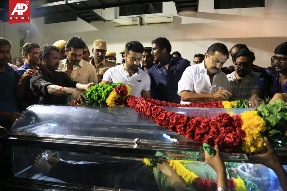 Director Balu Mahendra Condolence Photos