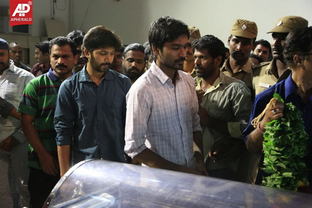 Director Balu Mahendra Condolence Photos