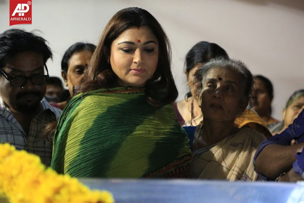 Director Balu Mahendra Condolence Photos