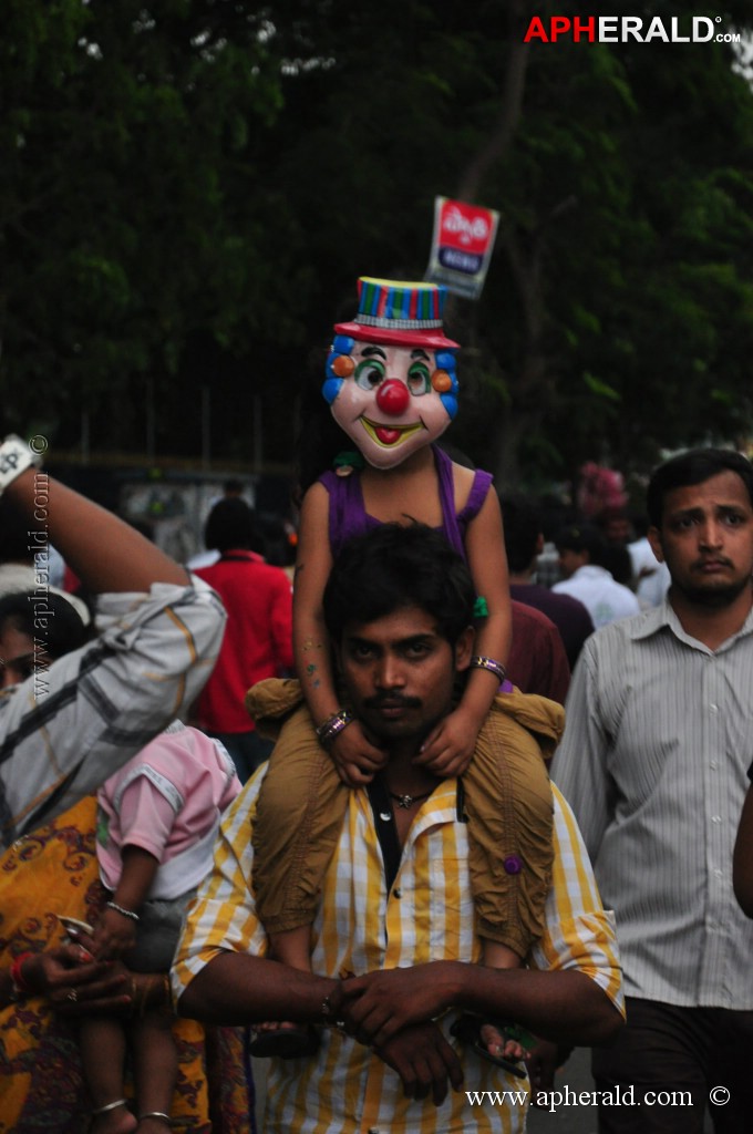 Ganesh Visarjan Photos at Hyd 1