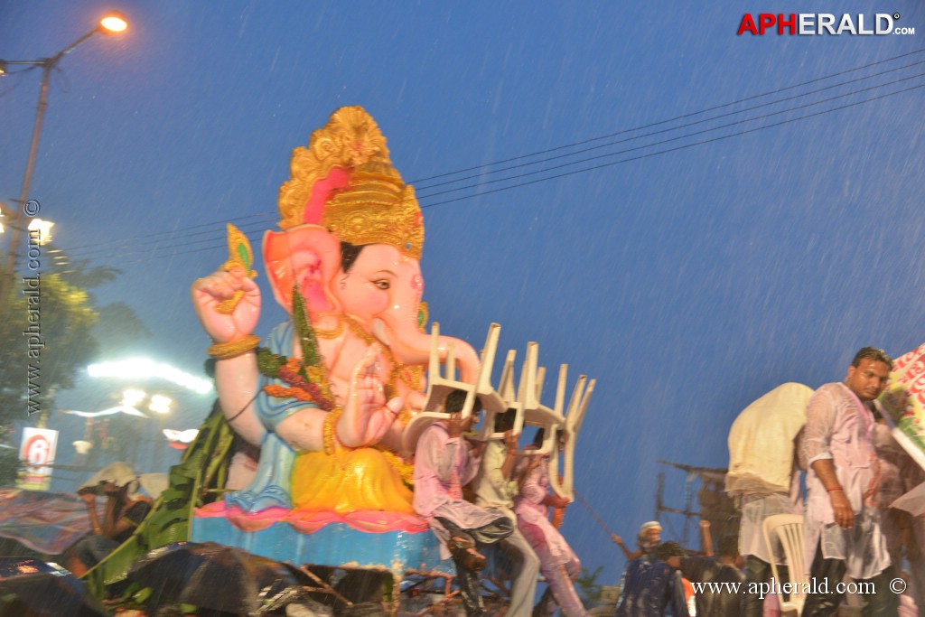 Ganesh Visarjan Photos at Hyd 1