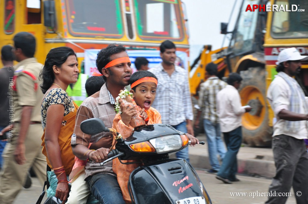 Ganesh Visarjan Photos at Hyd 1