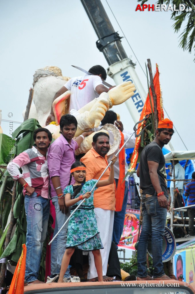 Ganesh Visarjan Photos at Hyd 1