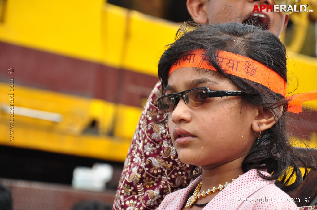 Ganesh Visarjan Photos at Hyd 1