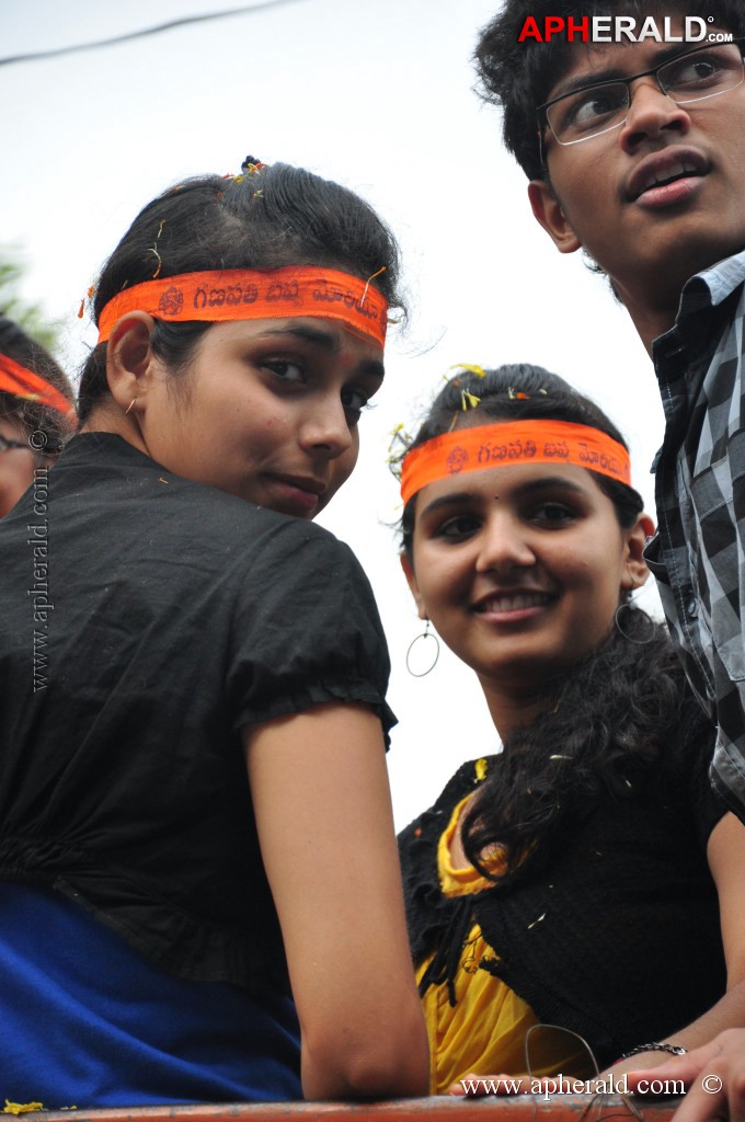 Ganesh Visarjan Photos at Hyd 1