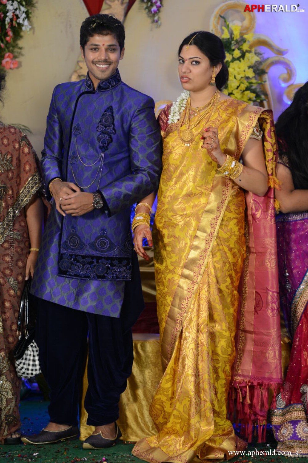 Geetha Madhuri Nandu Engagement Pics