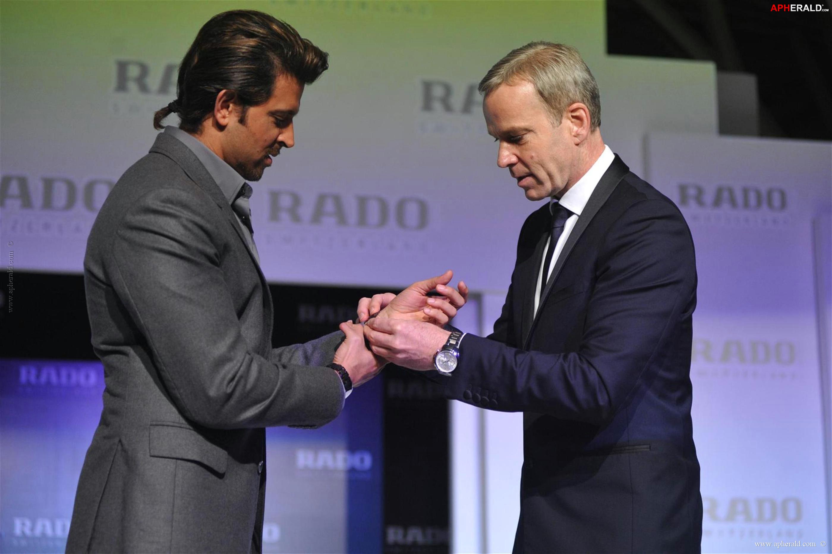 Hrithik Roshan unveils Rado HyperChrome