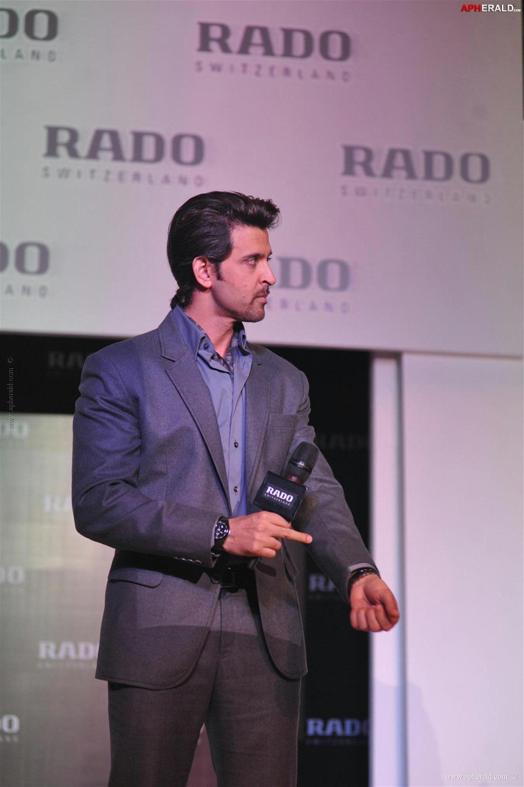 Hrithik Roshan unveils Rado HyperChrome