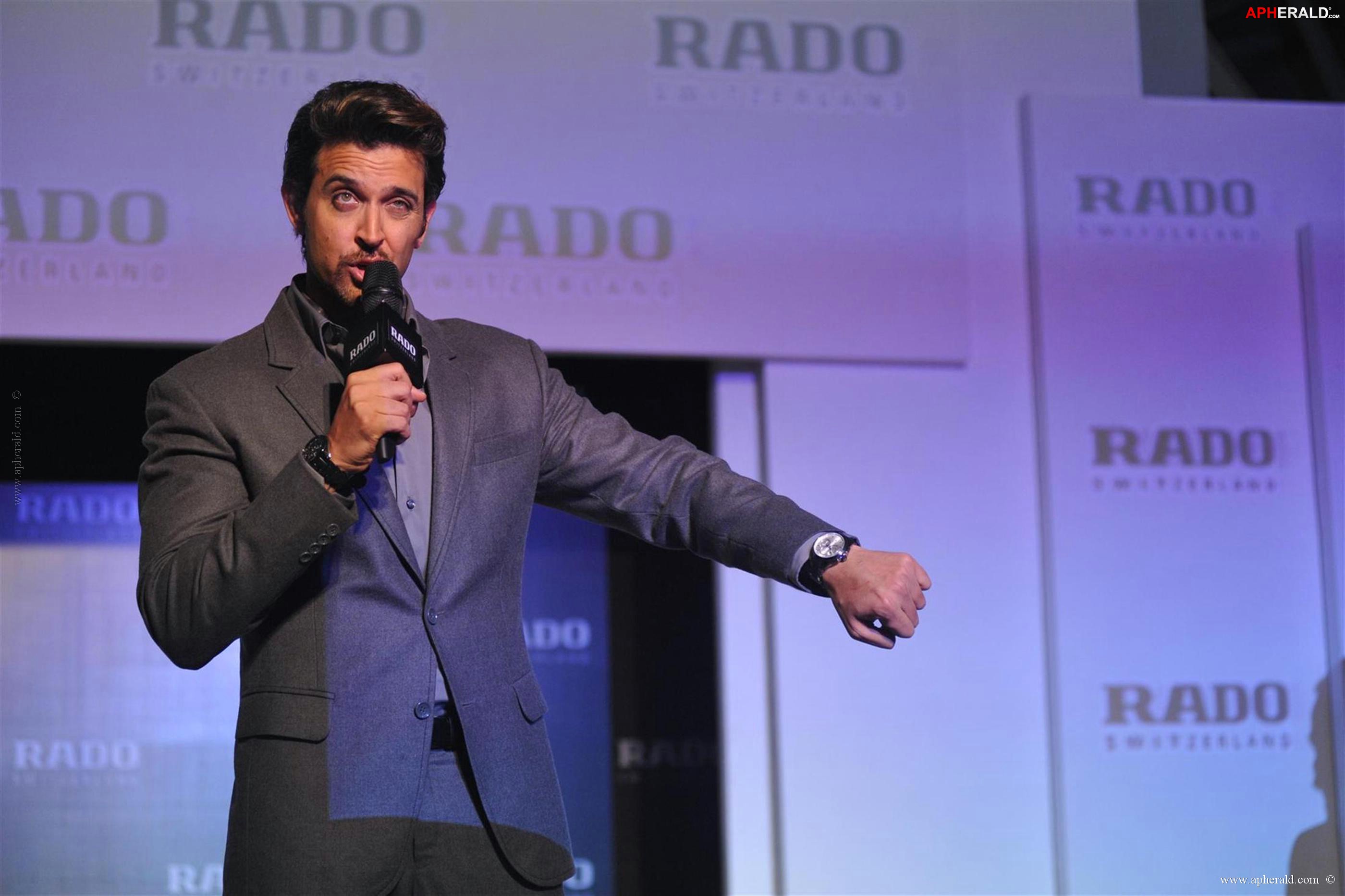 Hrithik Roshan unveils Rado HyperChrome