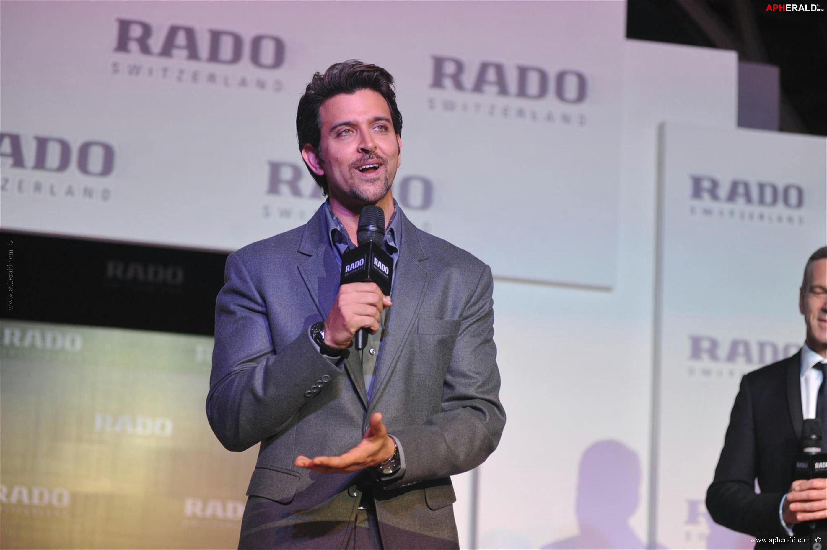 Hrithik Roshan unveils Rado HyperChrome