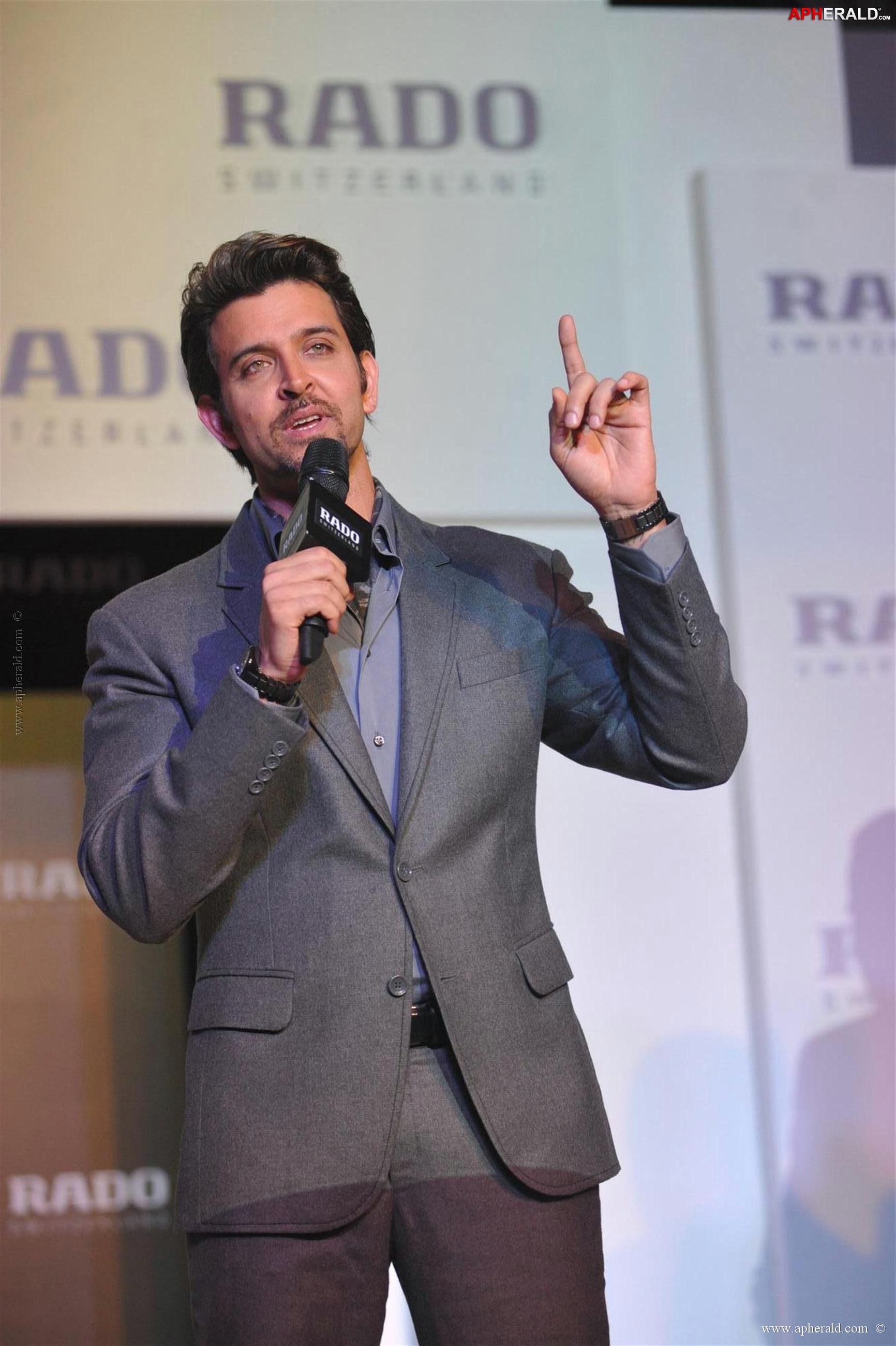 Hrithik Roshan unveils Rado HyperChrome