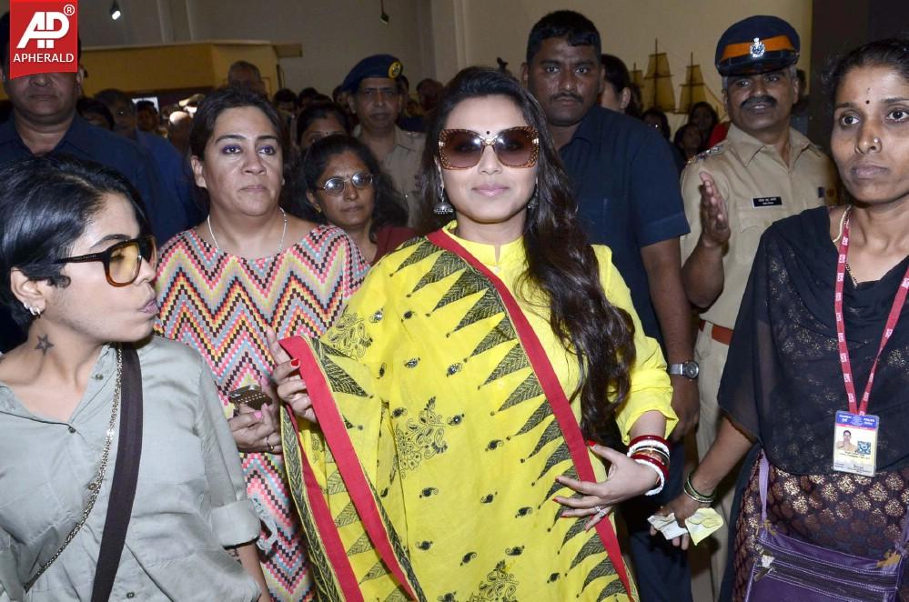 Rani Mukerji at Launch Of Initiative Give Way for Ambulance