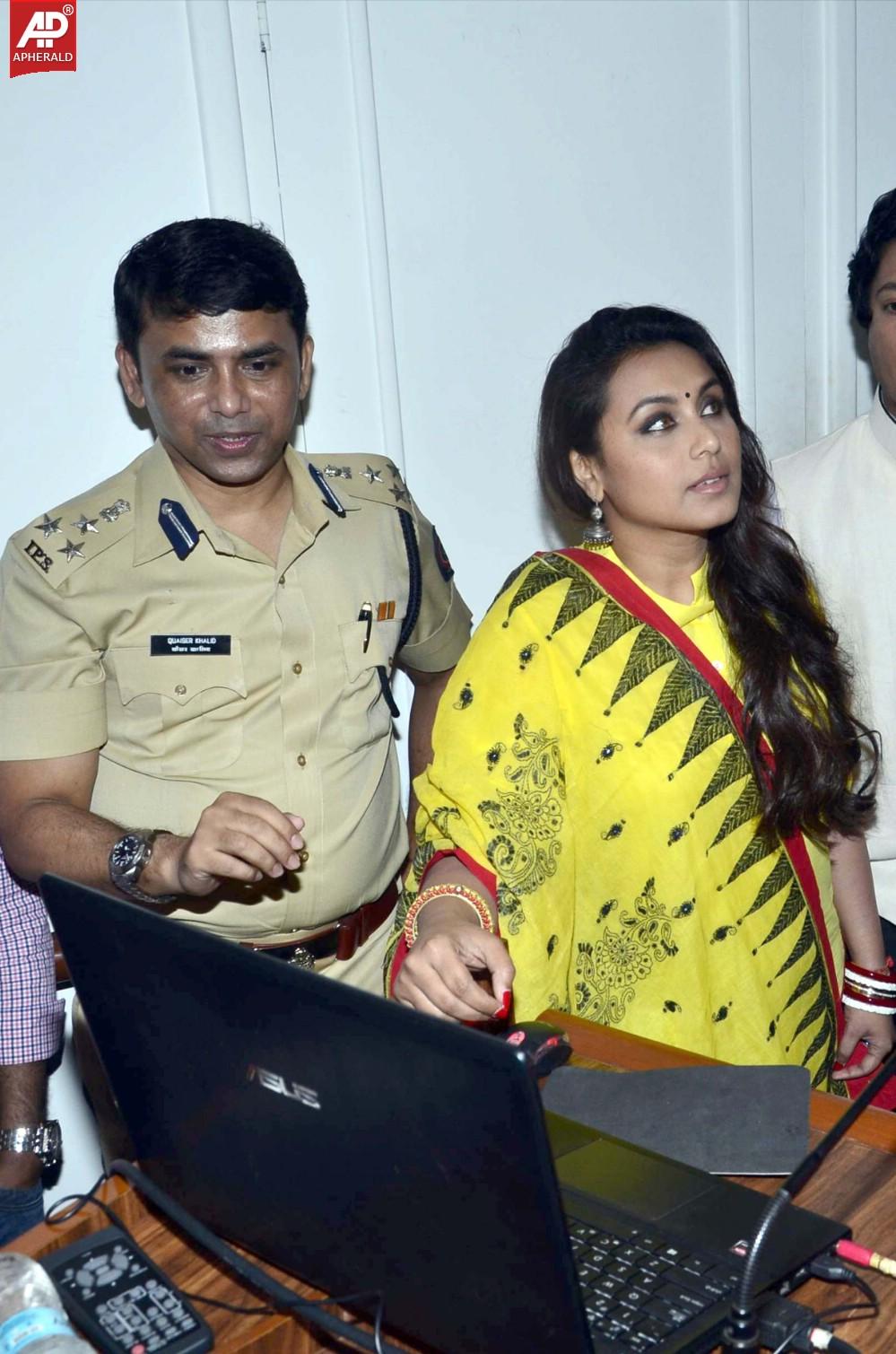 Rani Mukerji at Launch Of Initiative Give Way for Ambulance