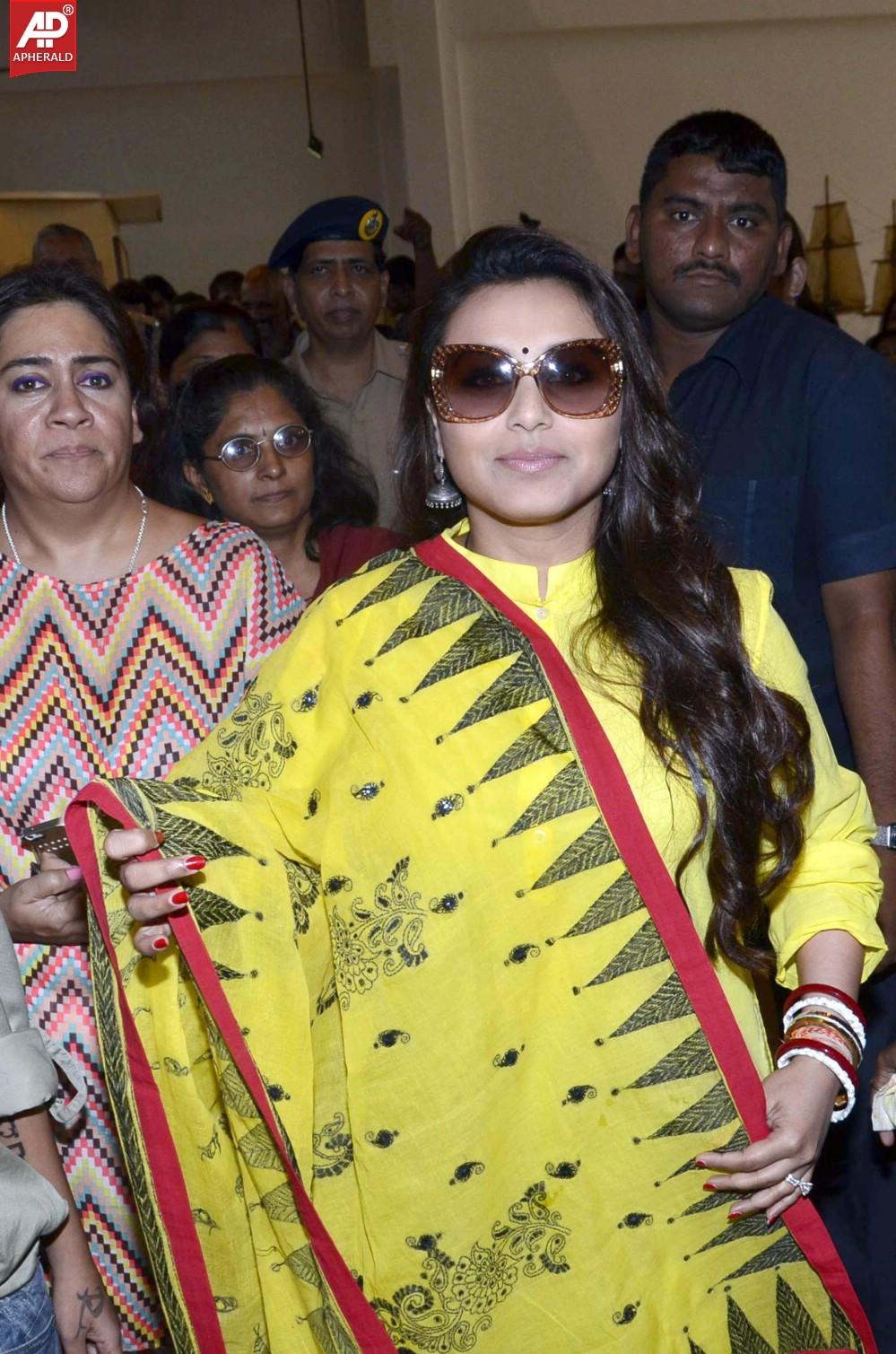 Rani Mukerji at Launch Of Initiative Give Way for Ambulance