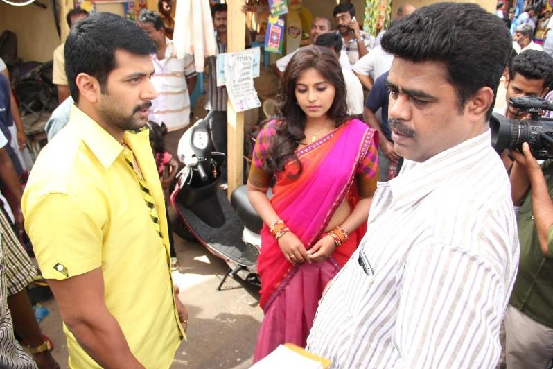 Jayam Ravi and Anjali Movie Launch Stills