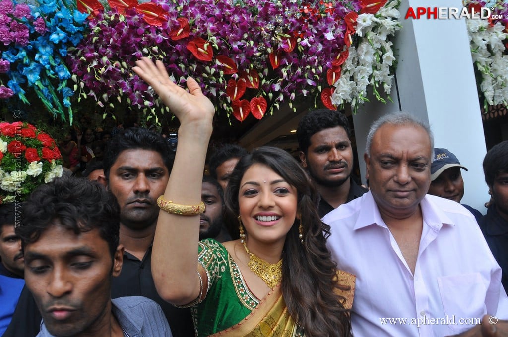 Kajal Launches Chennai Shopping Mall