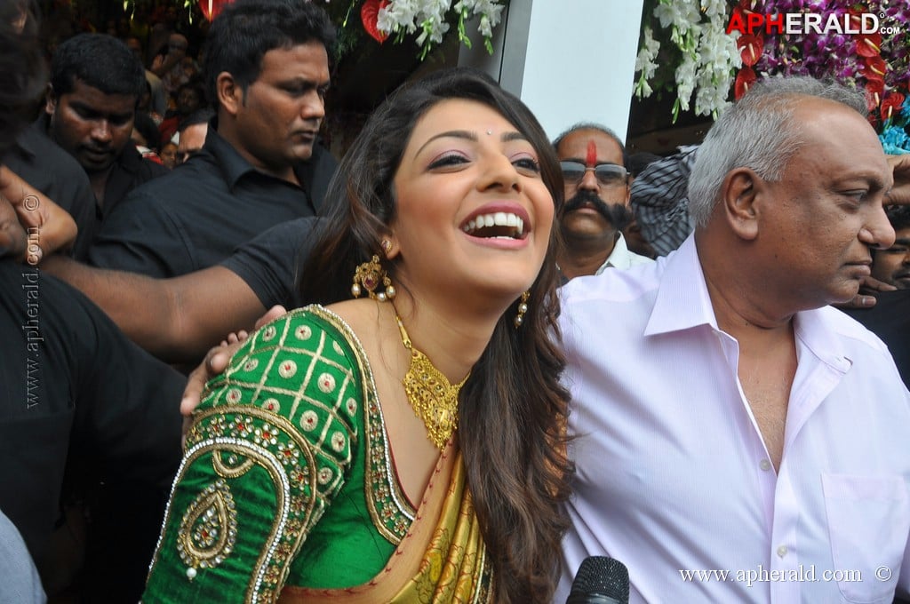 Kajal Launches Chennai Shopping Mall