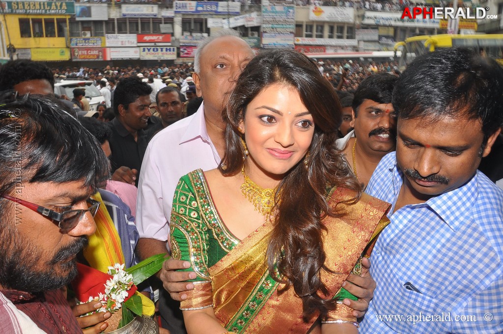 Kajal Launches Chennai Shopping Mall