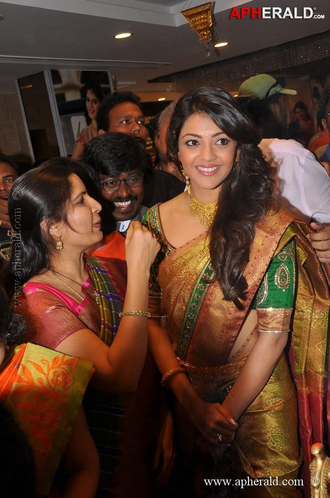 Kajal Launches Chennai Shopping Mall