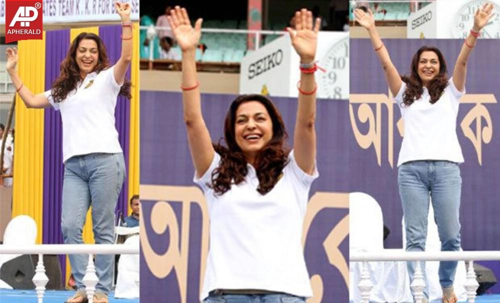 KKR Team Celebrations At Eden Gardens