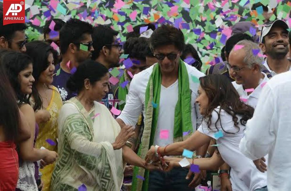 KKR Team Celebrations At Eden Gardens