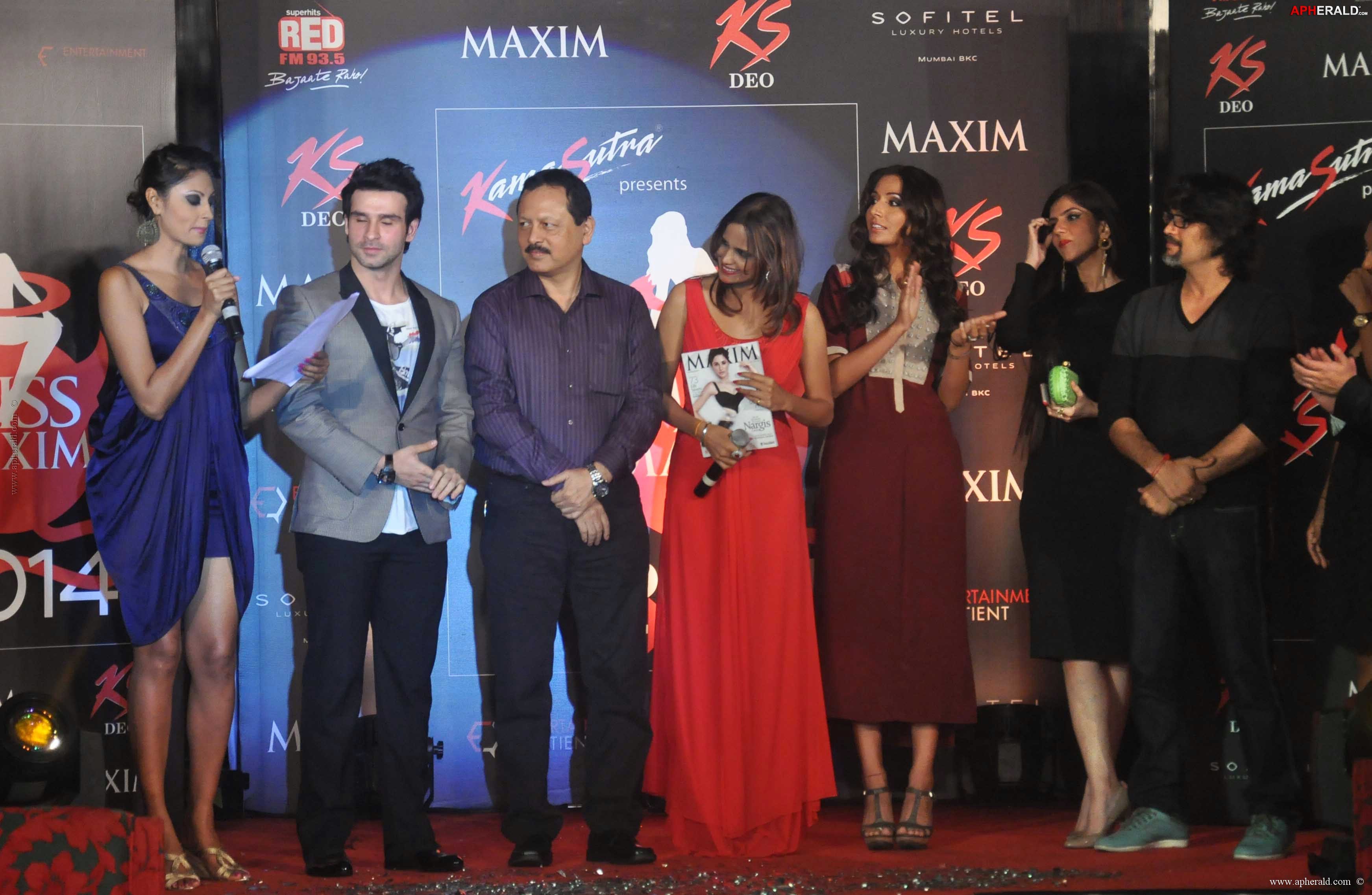 Launch Of KamaSutra Miss Maxim 2014