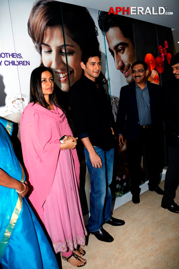 Mahesh Babu and Namrata Launches Rainbow Hospital