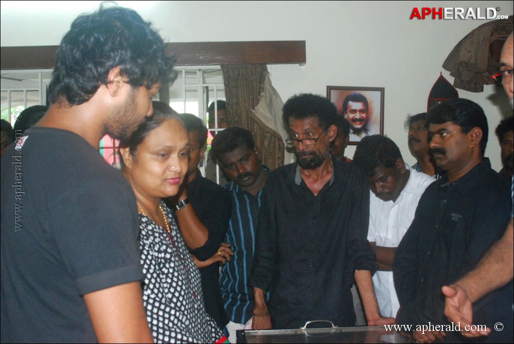 Manivannan Passed Away Photos