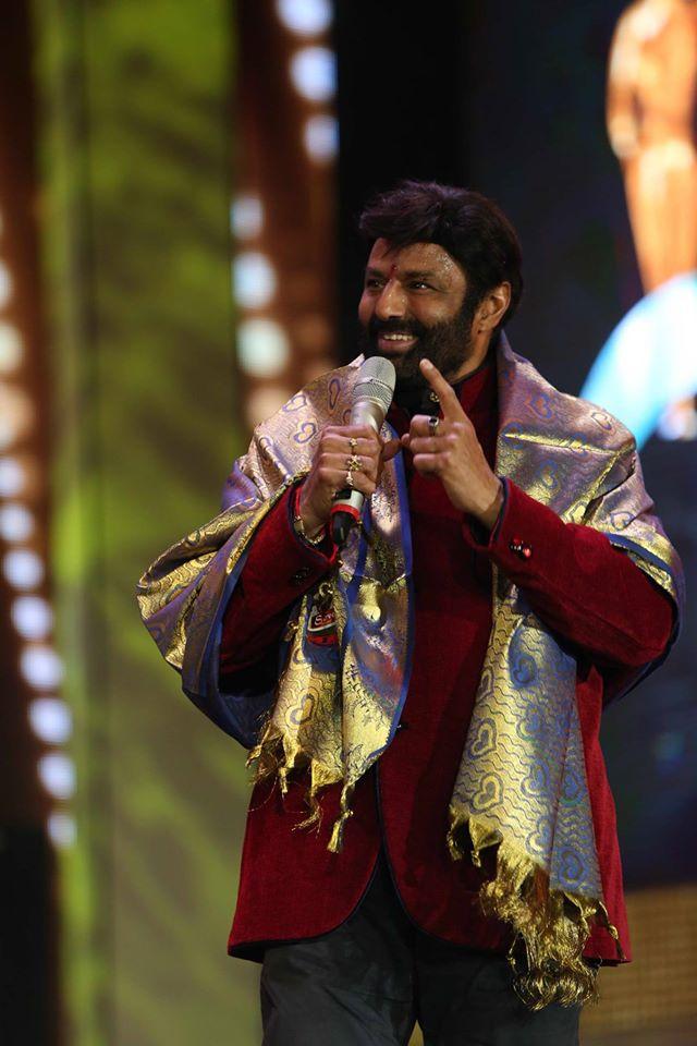 Nandamuri Balakrishna Winning SICA Best Actor award