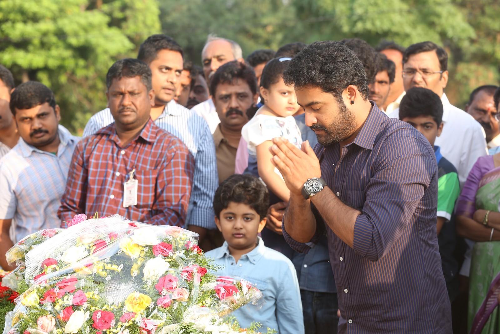 Nandamuri Family at NTR Ghat Photos