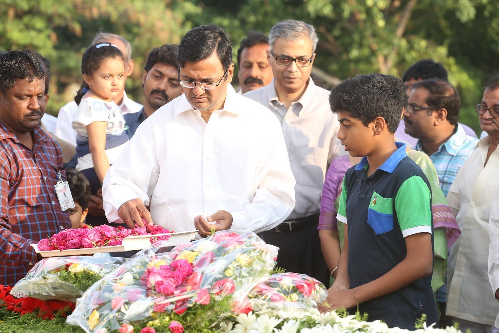 Nandamuri Family at NTR Ghat Photos